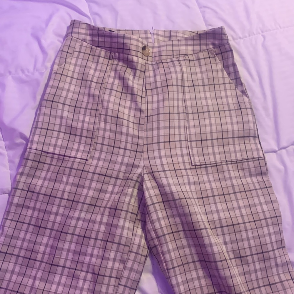 plaid pants